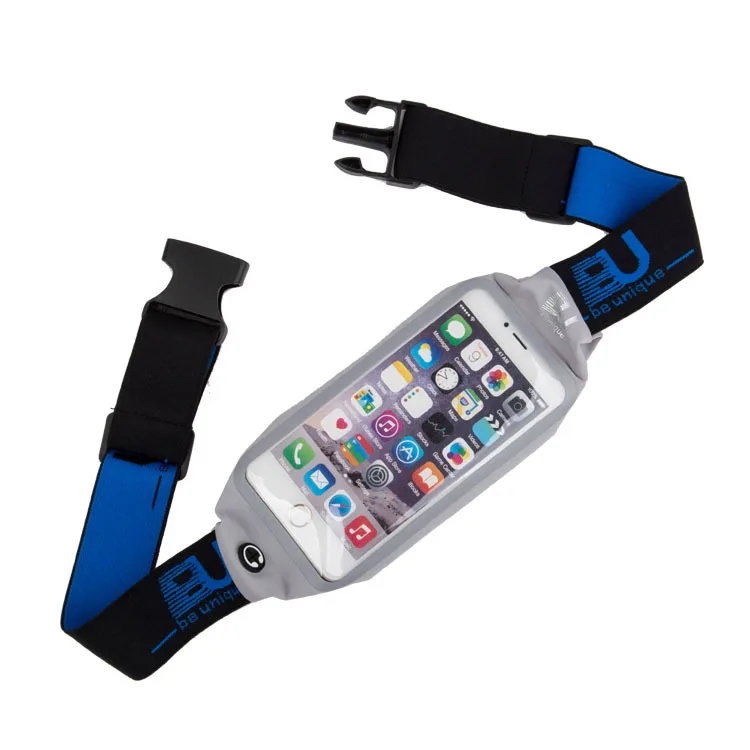 

Bu Brand 6-Inch Lycra Mobile Phone Touch Screen Wallet Waist Bag Running for Both Men And Women Outdoor Mobile Phone Waist Bag