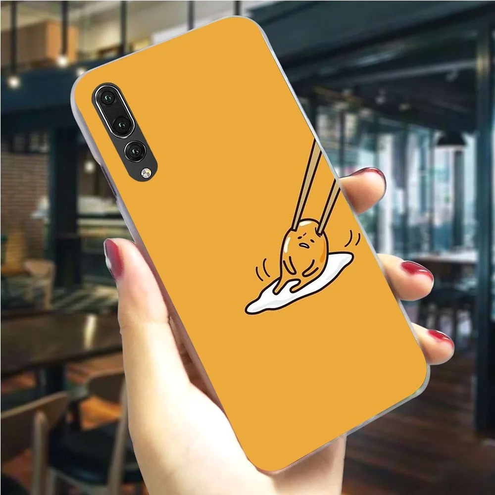 Чехол для телефона Huawei P30 Lite Lazy Egg Gudetama Cover P9 Mini/2017 P10 20 30 Pro P Smart Z Mate 10 Pro|Бамперы| |