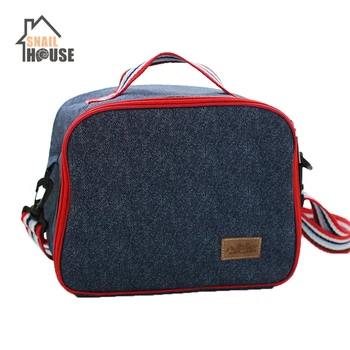 

Snailhouse New Mummy Bag Portable Baby Milk Bottle Oxford Cloth Picnic Bag Thick Insulation Bag Lunch Box Tote Fresh Storage Bag