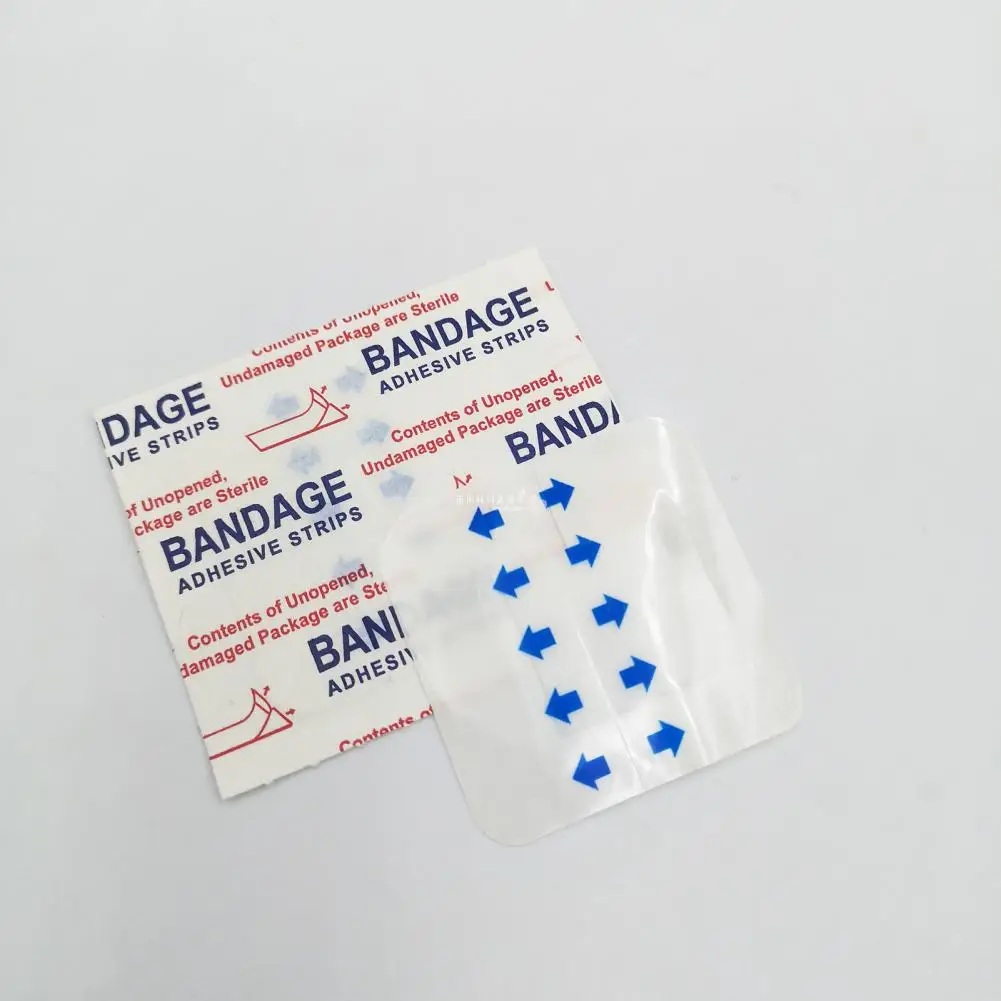 Non-Pungent 50Pcs/Set Non-Irritating Ultra Thin Wound Bandage Long Lasting for Arm