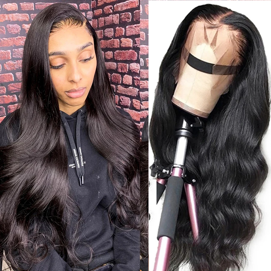 ILARIA 30 Inch 360 Lace Front Human Hair Wigs Brazilian Body Wave 250% Density 13x4 HD Frontal Lace Wig For Women Pre Plucked