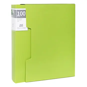 

Colorful Design TIANSE TS-16100/80 PP File Folder Document Folder 100/80 Pages Data Book Folder For A4 Paper Office Supplies