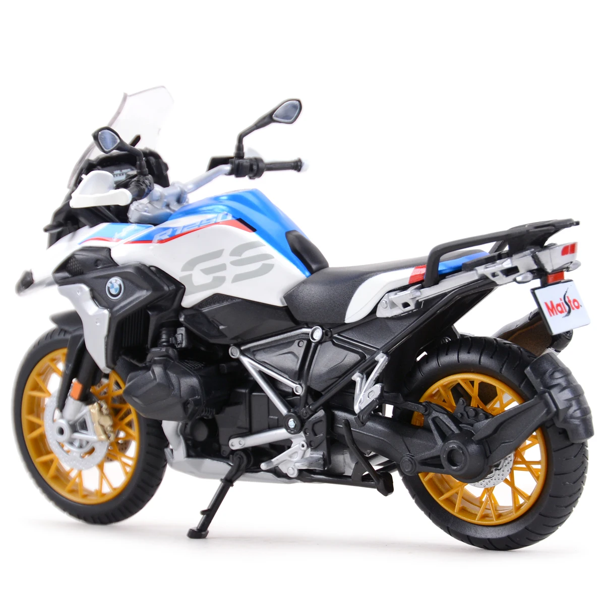 Miniature BMW R1250 Gs 1/12 with Base Maisto Moto : : Toys