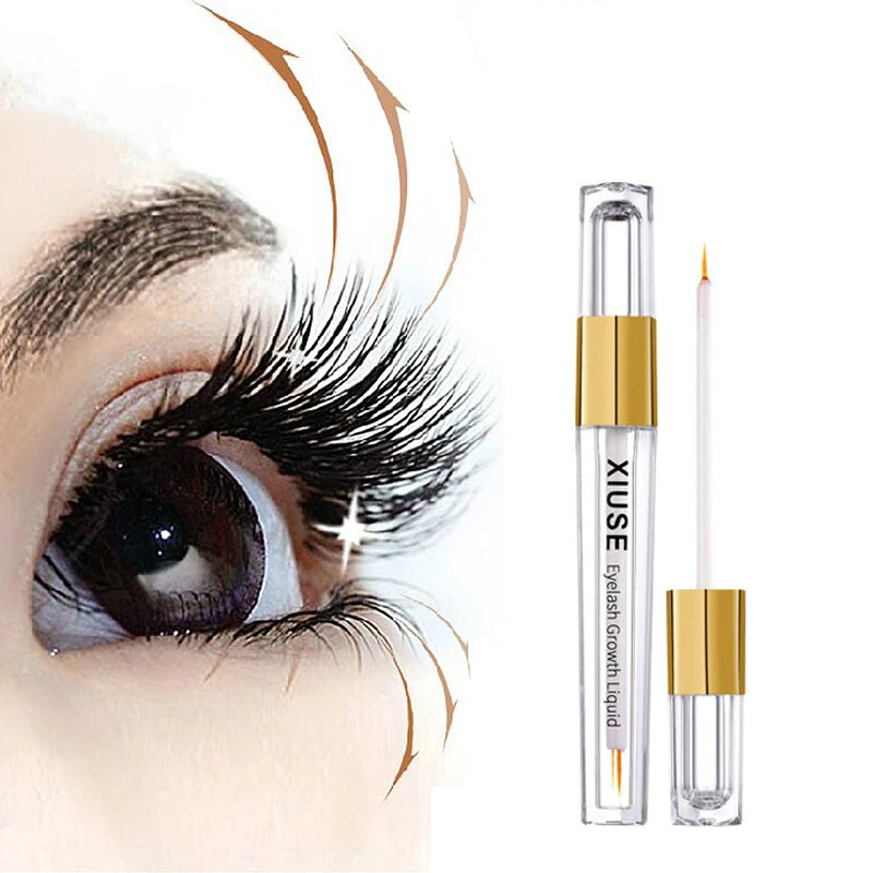 Powerful Eyelash Growth Treatments Liquid Eye Lash Serum Makeup Enhancer Longer Thicker Grow In 28 Days 8ml | Красота и здоровье