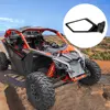 Left & Right UTV Side View Mirrors Rearview Mirror Adjustable for Can Am Maverick X3  for Suzuki King Quad 2017 2022 ► Photo 3/6