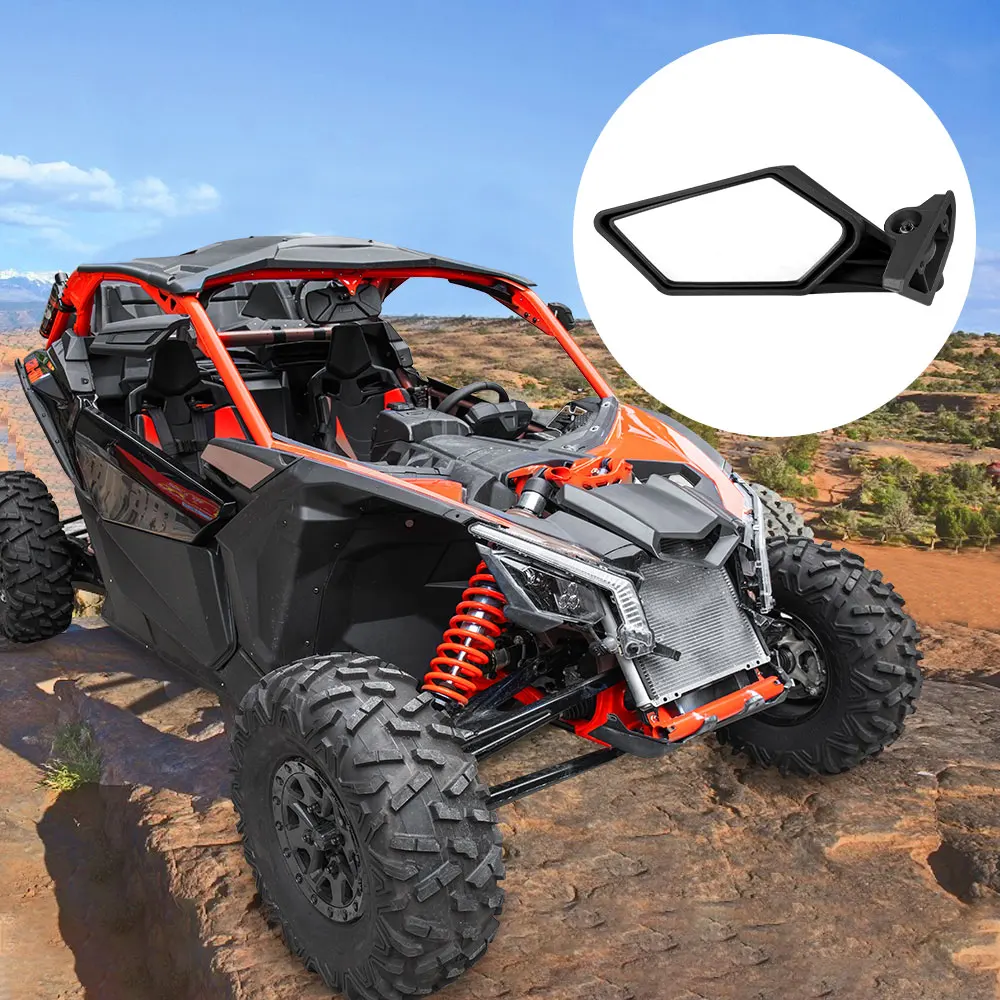 Зеркало заднего вида Can Am Maverick X3 для Suzuki King Quad 2017 2018 2019|utv| |
