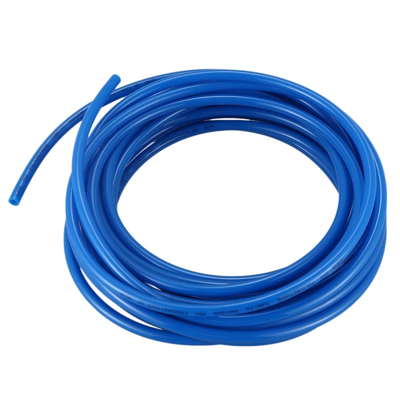 

ABSS-8mm(OD) x 5mm(ID) PU Air Tubing Pipe Hose 10 Meter Blue 10M