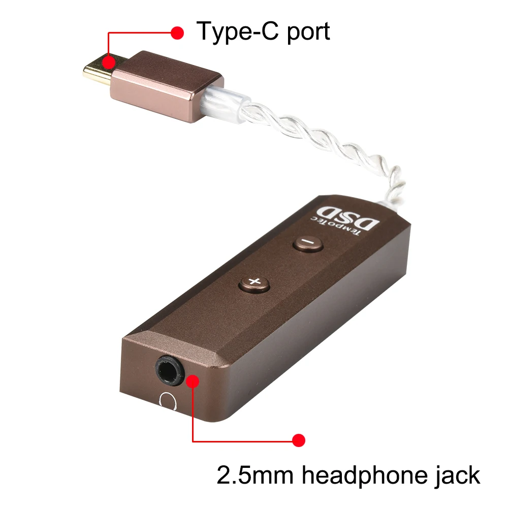 TempoTec Sonata BHD Type C to 2.5mm DSD256 for