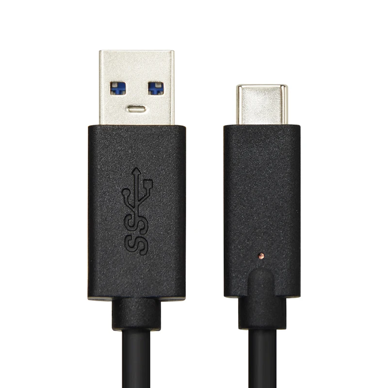 Кабель USB 3,0 type-C для быстрой зарядки USB кабель для синхронизации данных кабель type C для samsung Galaxy S9 Note 9 huawei C219 - Цвет: Черный