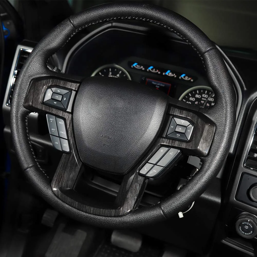 Накладка на руль автомобиля Рамка для Ford F150 аксессуары для интерьера