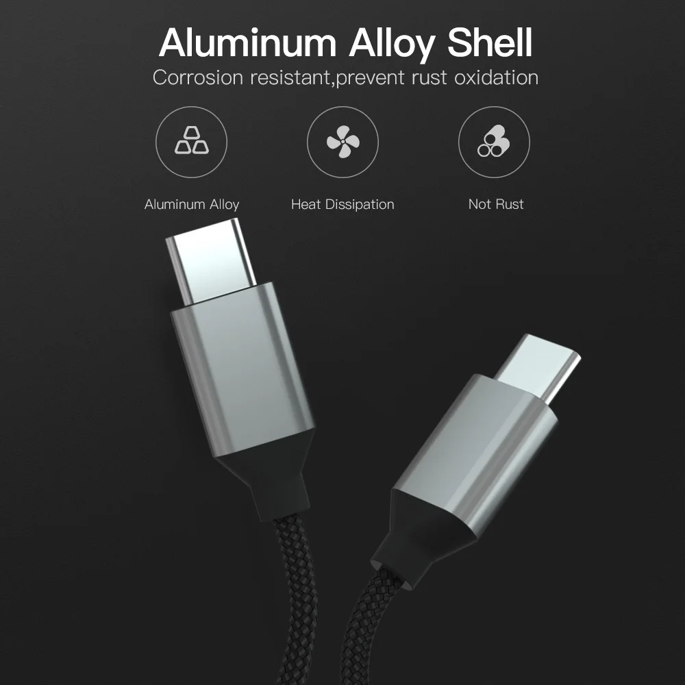 Кабель PD 5A 87W Quick Charge 4,0 QC 4,0 USB 3,1 gen1 кабель type C к USB C кабель для Macbook samsung S10 S9 Note 10 8 9
