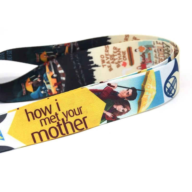 How I Met Your Mother мобильный телефон ремешок брелок креативный ID Card клип значок висячая веревка настраиваемый шейный ремешок D196