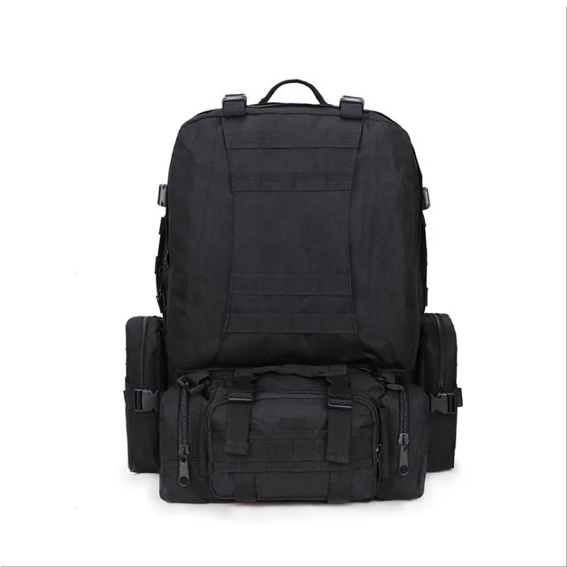 

Men Backpack Oxford Cloth Outdoor Backpack Army Camouflage Tactical Backpack Mountain Climbing Large Combination Backpack