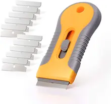 Aliexpress - Car Window Glass Sticker Clean Razor Scraper Ceramic Razor Blade Tint Vinyl Wrap Film Glue Squeegee Remover Cleaner