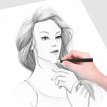 

Sketch Rubbing Kneading Pen Replacement Nib Set Drawing Painting Art Supplies N1HD