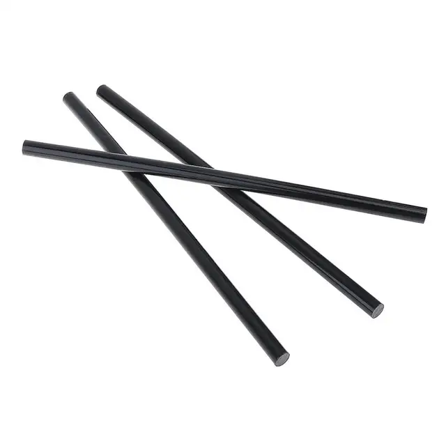 Pegamento Caliente Negra 7x180mm Barras De Silicona Para Pistola Caliente  Barras De Pegamento De Fusión En Caliente Negro Para Bricolaje,  Manualidades Y Reparación Del Hogar Barras Silicona Negro Cola Termofusible  - AliExpress