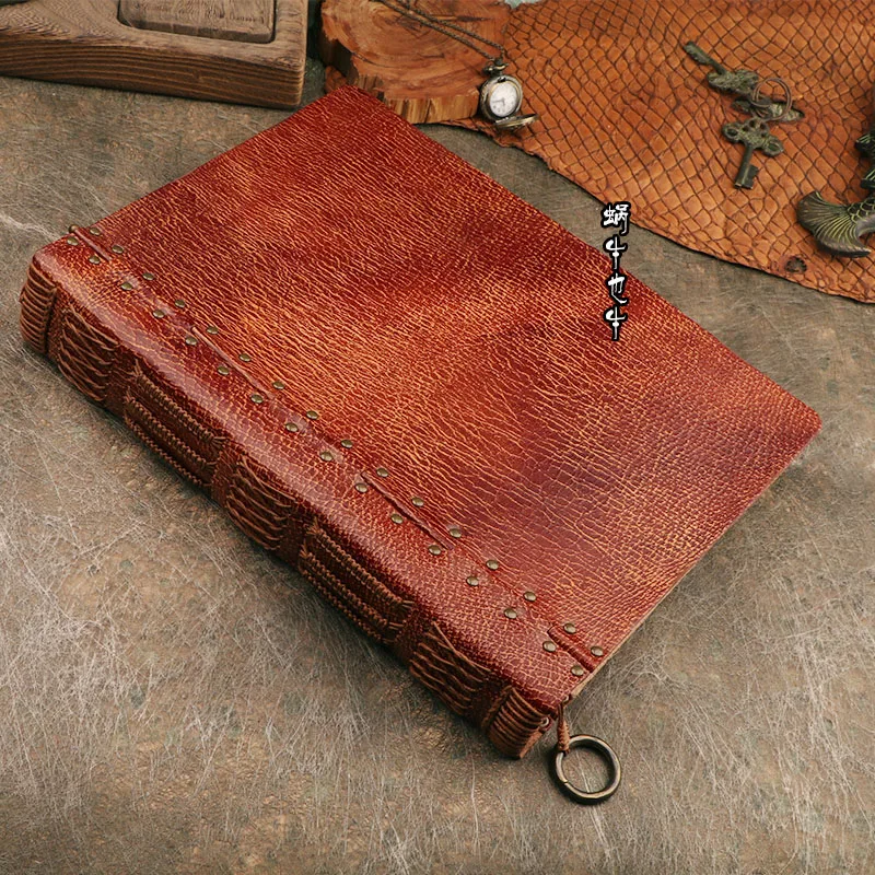 Handmade Genuine Leather Sketchbook Cover, A4 & A5 Sketch Pad