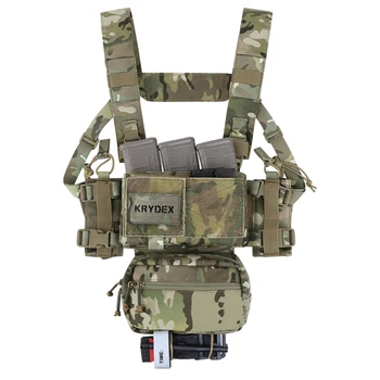 

Krydex MK3 Tactical Chest Hook Tactical Vest Outdoors Military Tactics Accessories - MC