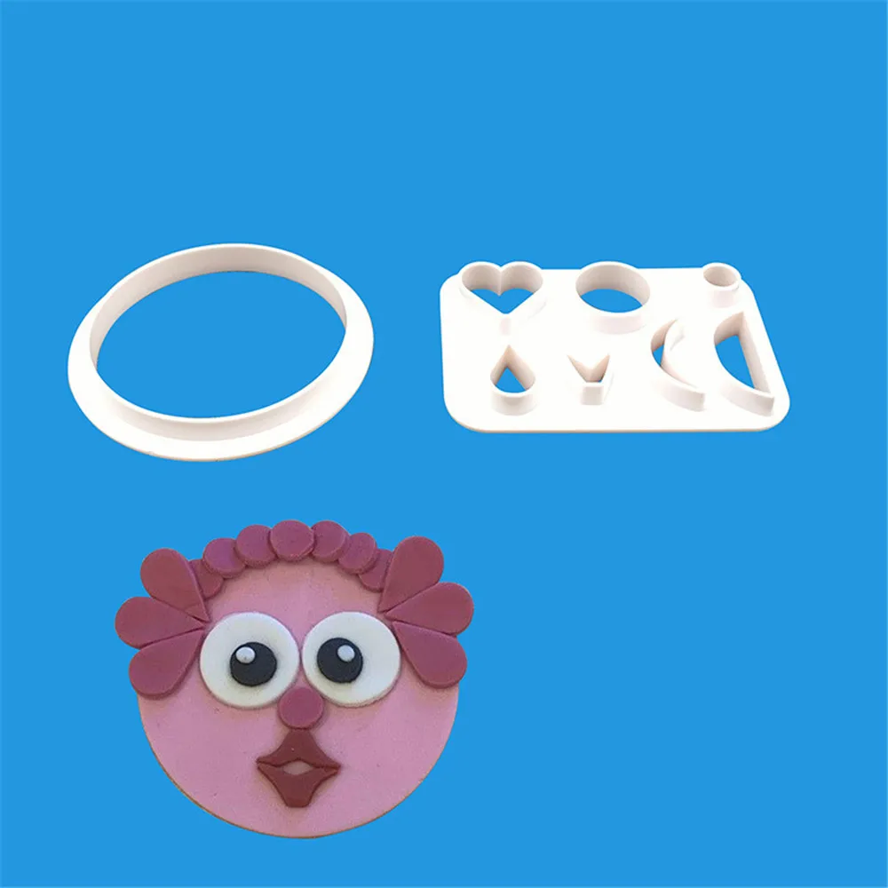 3D Mold Mini Child Praying Baby Shape Mould Cookware Dining Bar Non-Stick Cake Decorating DIY Tools afbeelding