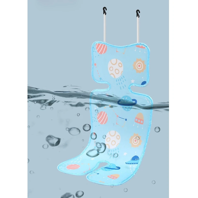 Summer Stroller Cooling Pad 3D Air Mesh Breathable Pushchair Mat Mattress Baby Pram Seat Cover Cushion for Newborn 73x33cm