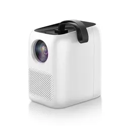 Proyector Inalámbrico de alta resolución, portátil, HD, 1080P, inteligente, WiFi, inalámbrico, misma pantalla, para dormitorio en casa