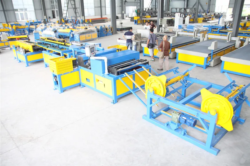 best selling aluminum flexible duct pipe making machine, production line 4