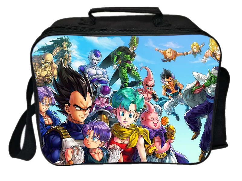 Dragon Ball сумка для ланча Goku Vegeta термальная сумка для еды с теплоизоляцией свежая сумка-холодильник Torankusu сумка для пикника - Цвет: 11