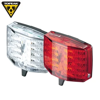 

Topeak AURA Cycling Safety Front Light Road Bike Seatpost Flash Taillight Bicycle Handlebar LED Torch MTB Rack Rear Warning Lamp