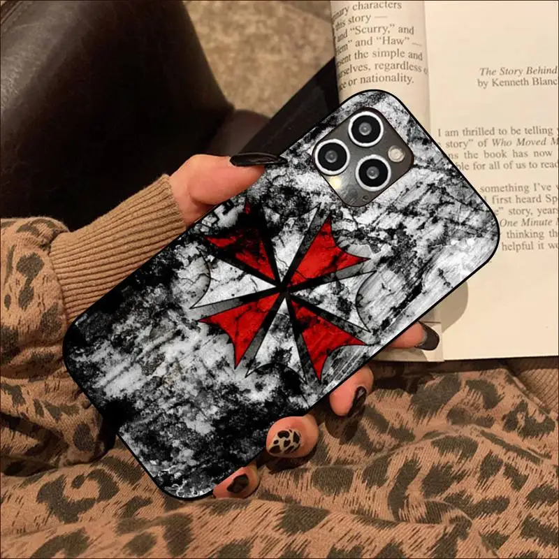 xr phone case Umbrella Corporation Phone Case for iphone 13 8 7 6S Plus X 5S SE 2020 XR 11 12 mini pro XS MAX iphone xr cover