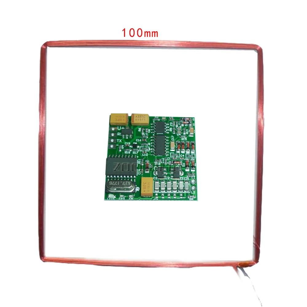 134 2 кГц модуль считывания тегов животных TTL выход AGV RFID FDX-B FDXB ISO11784 дальность |