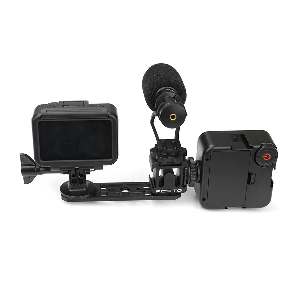 Для DJI Osmo действие для камеры Gopro сапоги на холодную погоду с тремя адаптер надстройки держатель для DJI OSMO Карманный карданный