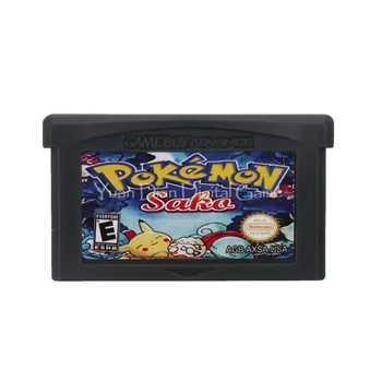 

For Nintendo GBA Video Game Cartridge Console Card Poke Series Sake English Language US Version