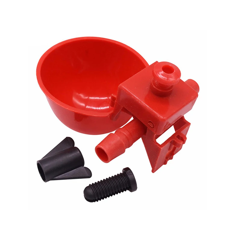 Bebedero de aves de corral, fuente de plástico para codorniz, alimentación de agua, paga el flete para evitar pérdida, 1 Uds.