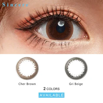 

EYE BEAUTY 2week Colored Contacts lenses Myopia Power Prescription Colored Contact Lenses For Vision Color Lens