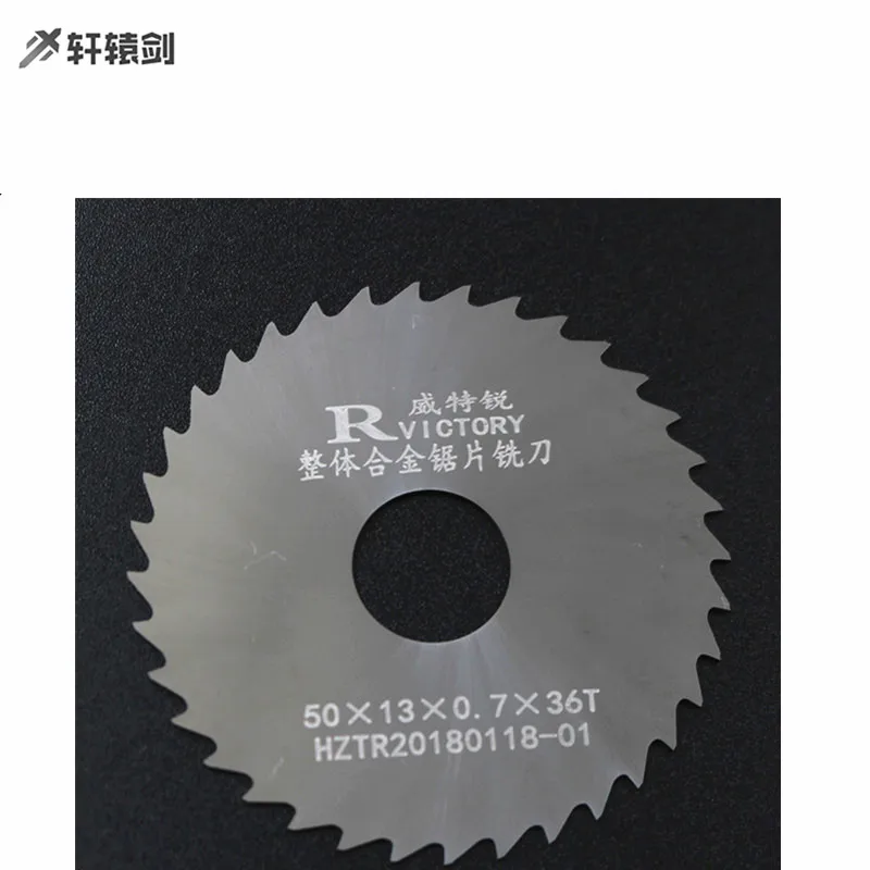 

Твердосплавные пилы 5 шт. 50x3,7x12,7x16T H7 нестандартные вольфрамовые стальные дисковые пилы для промышленной обработки