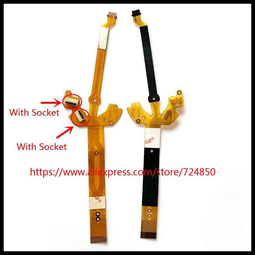 

NEW Lens Anti shake Flex Cable For Panasonic LUMIX G VARIO HD 14-140mm 14-140 mm / 1:4-5.8 62 caliber Repair Part + Socket