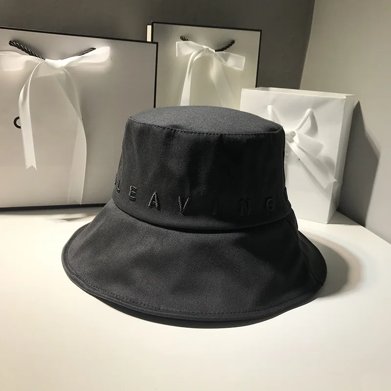 Панама с надписью для мужчин и женщин хлопковая шляпа от солнца модная