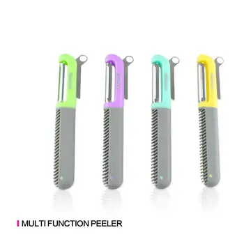 

Fissman Stainless Steel Multi Function Peeler Vegetable Potato Peeler Vegetable Cutter Fruit Melon Planer Grater Kitchen Peeler