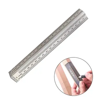 

T Type Hole Ruler High Precision Scale Ruler for Woodworking Carpenter