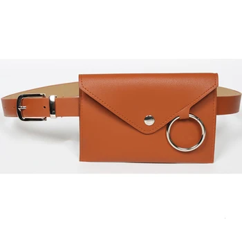 

[EWQ] New Spring Summer 2020 Fashion Personality Ring Bag Patchwork Decorative High Quality PU Belts Women QD11301