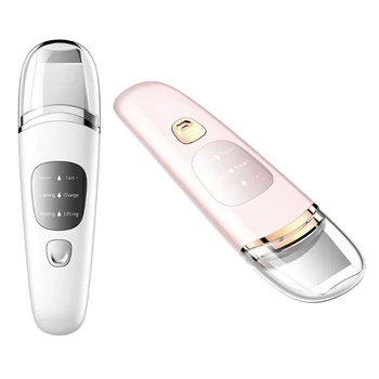 

2020 New Ultrasonic Facial Skin Scrubber Ion Acne Blackhead Remover Peeling Shovel Cleaner Face Massager Beauty Care Instrument