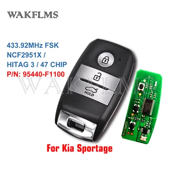 

For KIA Sportage 2018 2019 Keyless Go Smart Remote Car Key Fob 433MHz ID47 95440-F1100 95440F1100