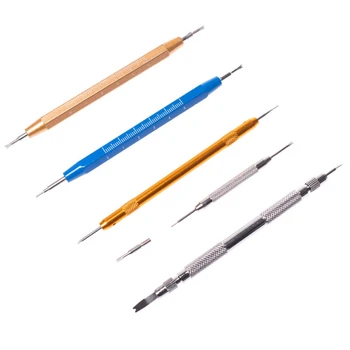 

1 pcs aluminum alloy Watch tool spring pine needle bar pose filed pin hair clip repair watch strap spring set new