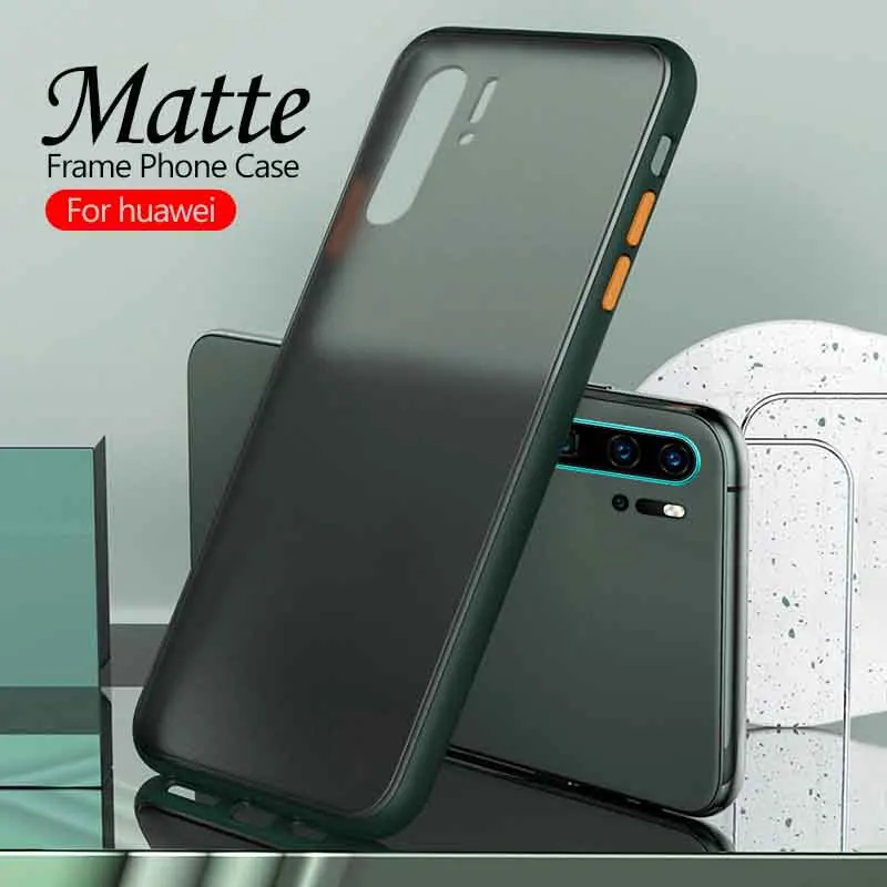 Frame Matte Case For huawei honor 10 lite 10i 8s 8x 8a 20 pro 20s p30 p20 light p smart Z y9s y9 y6 y5 y7 prime 2019 Cover Coque | Мобильные