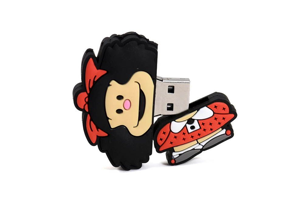 JASTER мультфильм USB2.0 флэш-накопитель для крупного рогатого скота диск U диск 4 ГБ 8 ГБ 16 ГБ 32 ГБ 64 ГБ 128 ГБ подарок на Хэллоуин