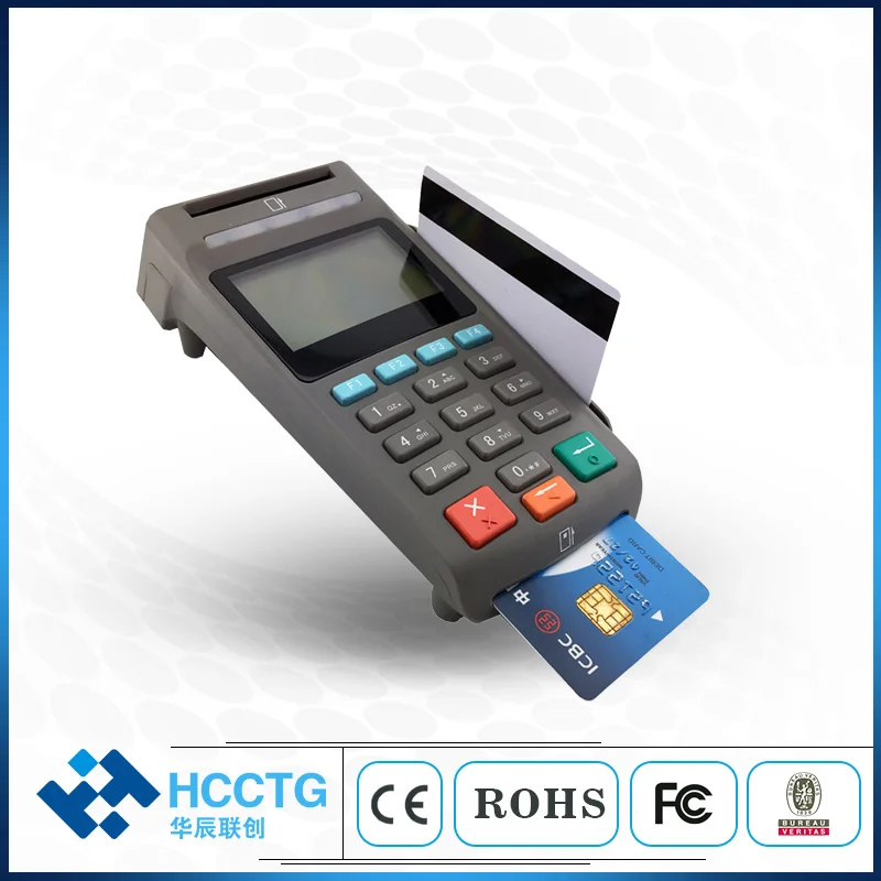 Считыватель карт EMV E Payment Pinpad pos система безопасности USB payment POS с ЖК дисплеем