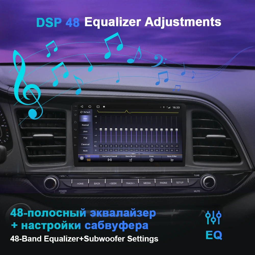 Car Radio for Ford Ecosport 2013-2017 2 Din Player Android 10 Autoradio GPS Navigator Navigation Bluetooth Carplay Accessories