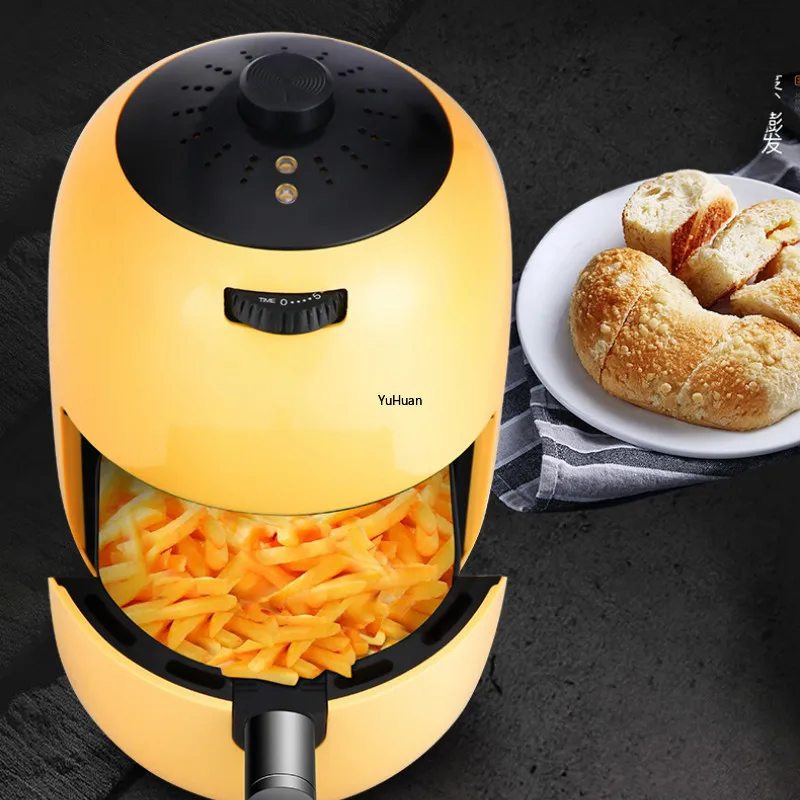  Smart Oil-free Air Fryer Machine with Automatic Small Capacity French Fries Electromechanical Fryer - 4000608953011