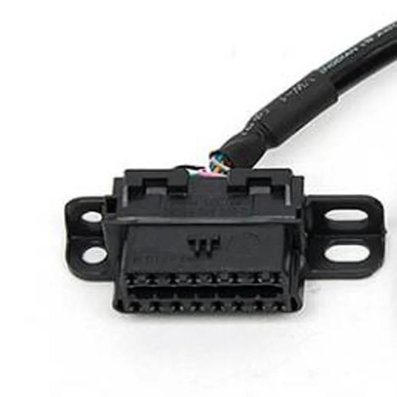 Градусов OBD2 16Pin OBD OBDII 1 в 2 удлинитель Кабель адаптер сплиттер OBD2 соединительный кабель obd-ii Y адаптер