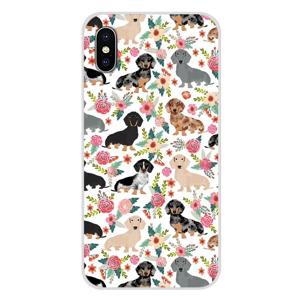Аксессуары чехлы для телефонов Xiaomi Redmi 4A S2 Note 3 3S 4 4X5 Plus 6 7 6A Pro Pocophone F1 животные Собаки такса - Цвет: images 11